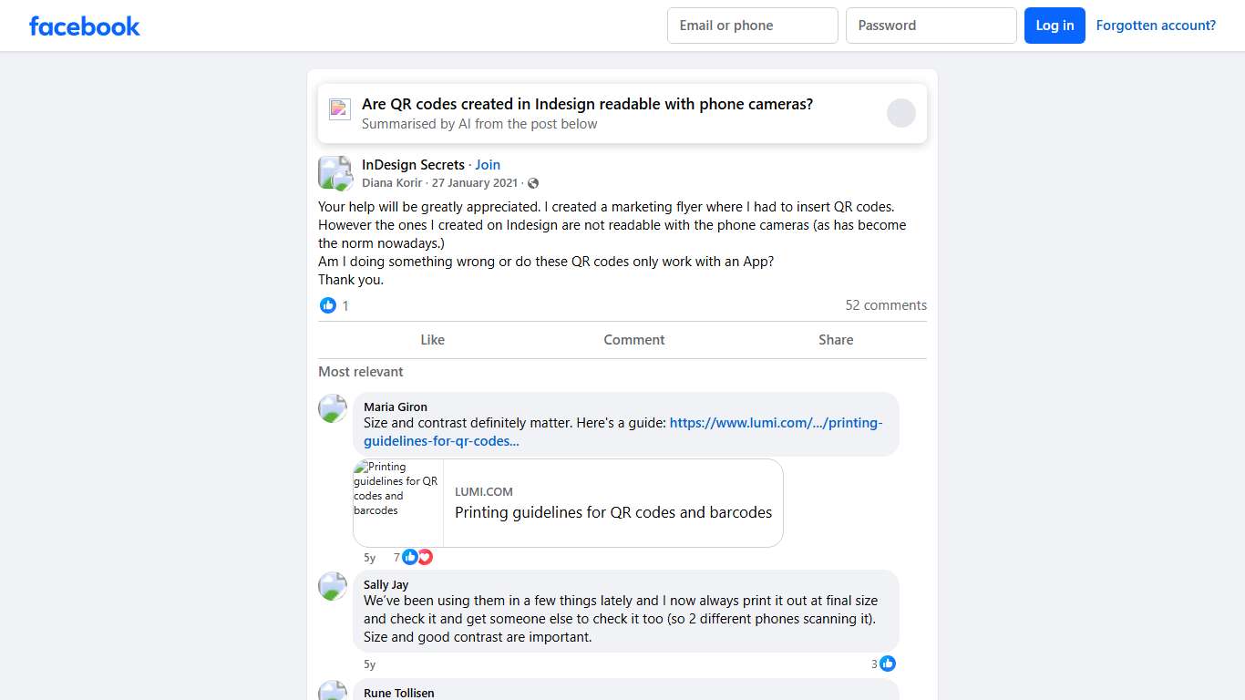 InDesign Secrets Your help will be greatly appreciated Facebook